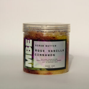 Scrub Butter Rose Vanilla Cinnamon